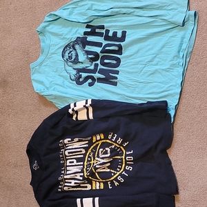 One is a size 10-12 other is size 14